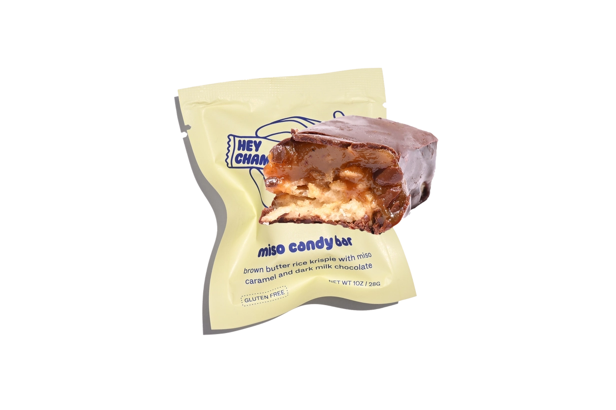 handmade miso candy bar