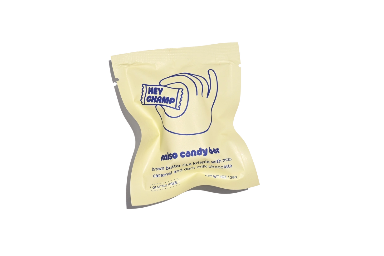 handmade miso candy bar